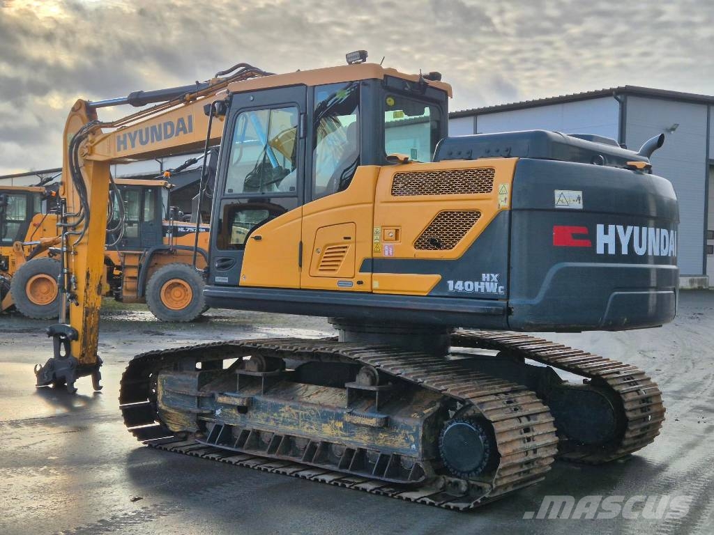 Hyundai HX 140 HWC Kāpurķēžu ekskavatori