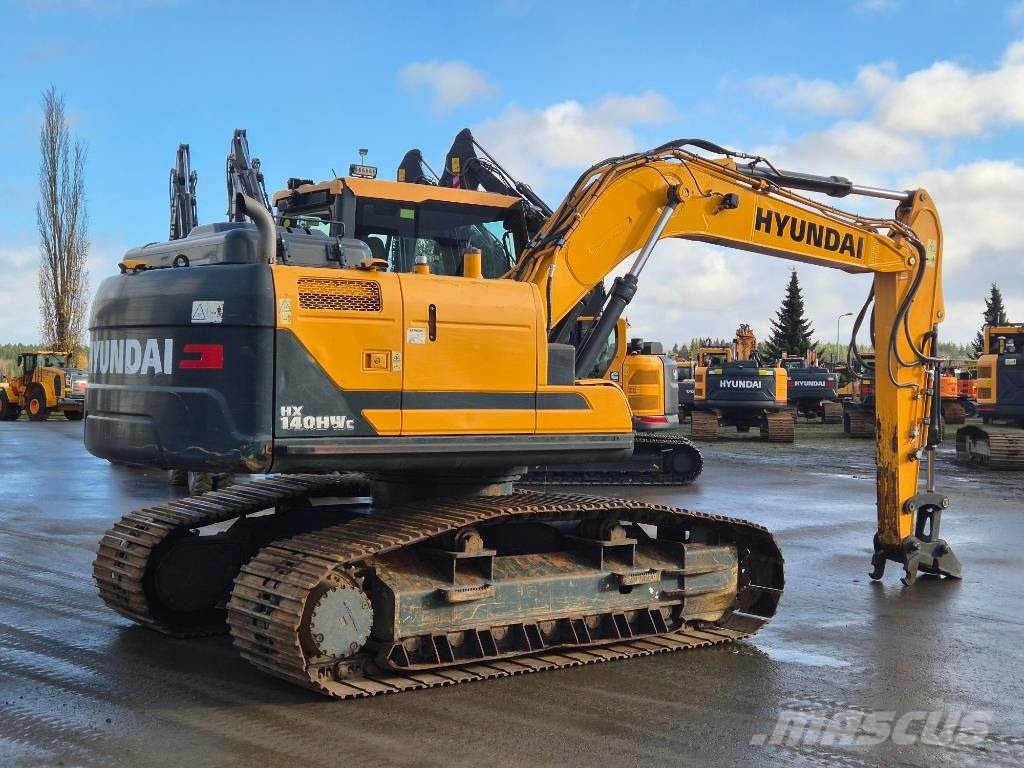Hyundai HX 140 HWC Kāpurķēžu ekskavatori