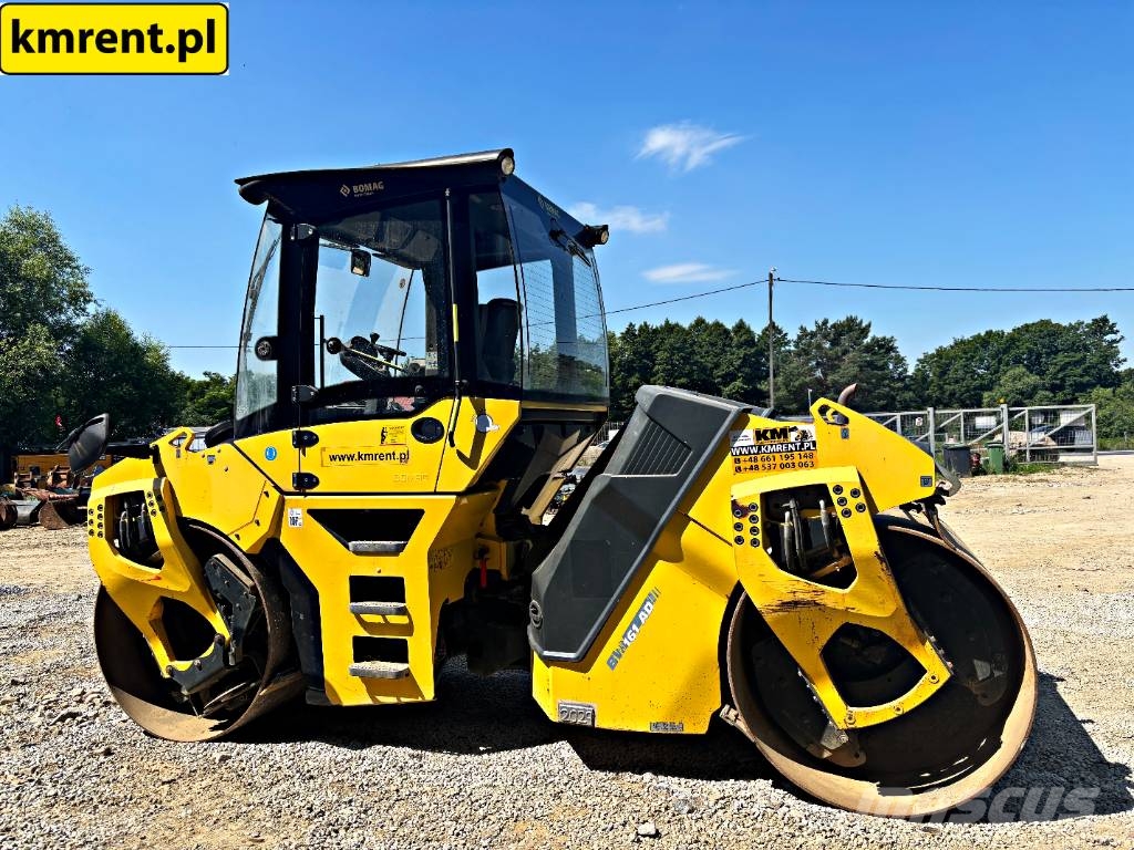 Bomag BW 161 AD-5 WALEC 2016R Porinių būgnų volai