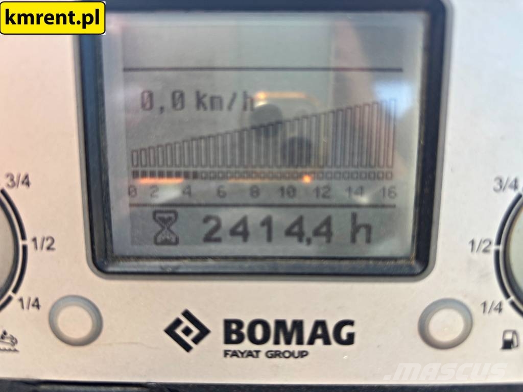Bomag BW 161 AD-5 WALEC 2016R Porinių būgnų volai