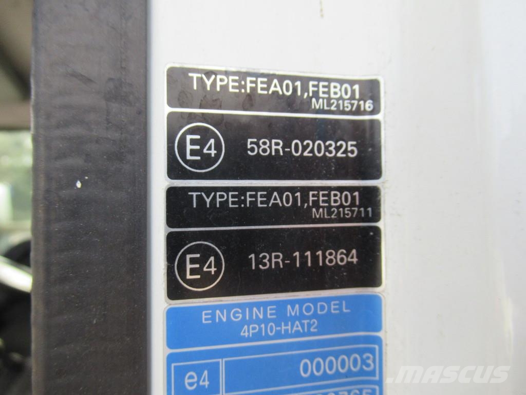 Mitsubishi Canter 3C13 3.0 DI 280 Automatic Chassis Фургони-самоскиди