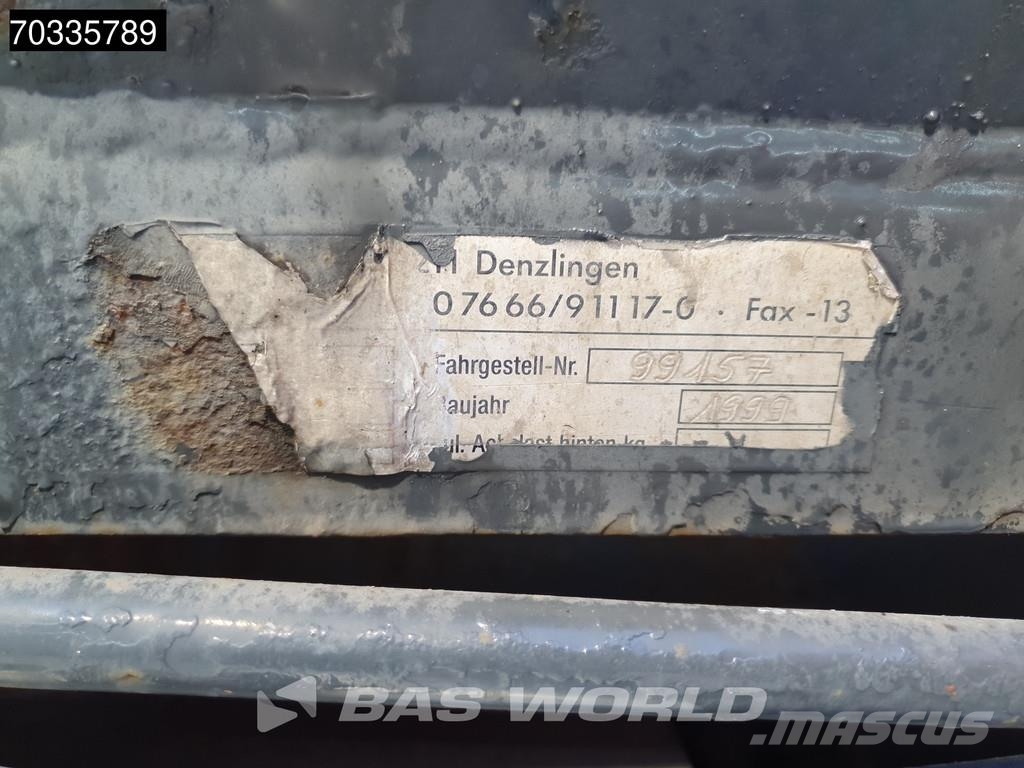 Mercedes-Benz Actros 2532 Actros 6X2 Palfinger PK 15002 Crane kr Rol kiper kamioni sa kukom za podizanje tereta