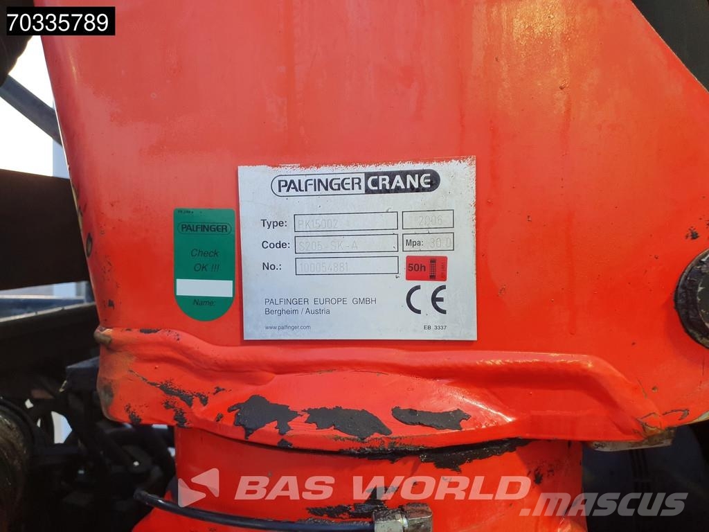Mercedes-Benz Actros 2532 Actros 6X2 Palfinger PK 15002 Crane kr Vrachtwagen met containersysteem