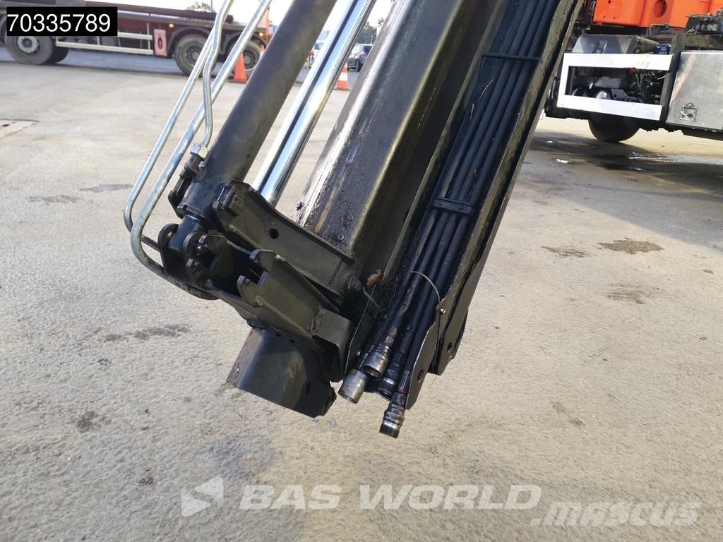 Mercedes-Benz Actros 2532 Actros 6X2 Palfinger PK 15002 Crane kr Rol kiper kamioni sa kukom za podizanje tereta