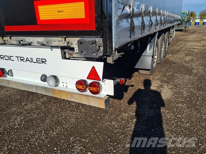 Nordic S340 | Sliding roof | New tilts | Glavanise Semirremolques de caja de lona