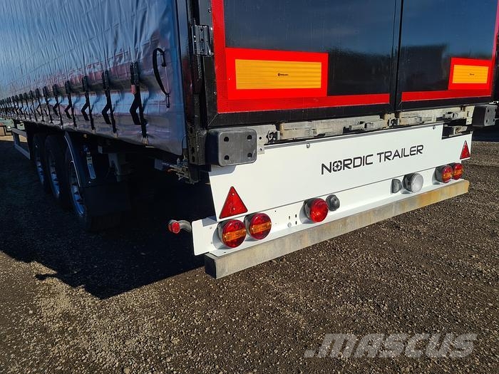 Nordic S340 | Sliding roof | New tilts | Glavanise Semirremolques de caja de lona