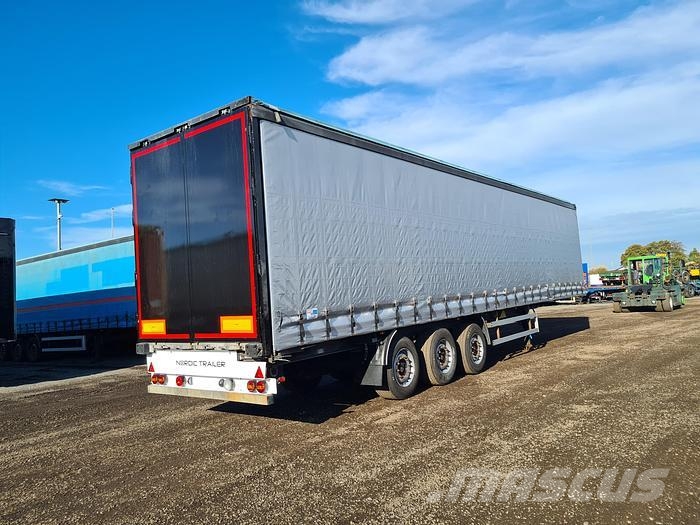 Nordic S340 | Sliding roof | New tilts | Glavanise Semirremolques de caja de lona
