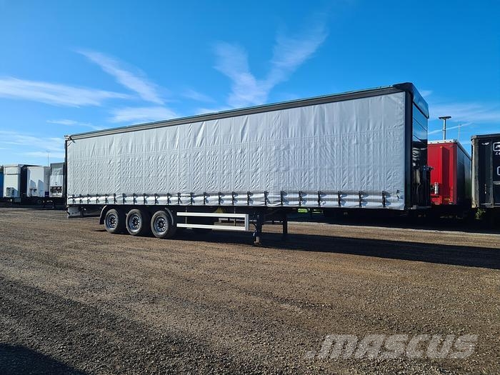 Nordic S340 | Sliding roof | New tilts | Glavanise Semirremolques de caja de lona