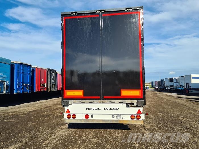 Nordic S340 | Sliding roof | New tilts | Glavanise Semirremolques de caja de lona