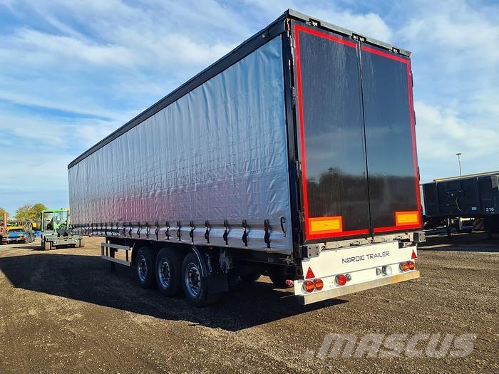 Nordic S340 | Sliding roof | New tilts | Glavanise Semirremolques de caja de lona