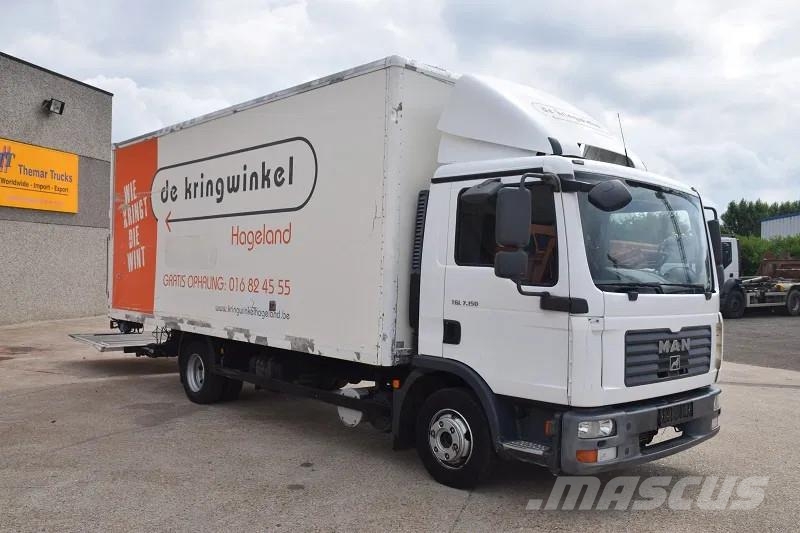 MAN TGL 7.150 Polywood box truck Camiones con caja de remolque