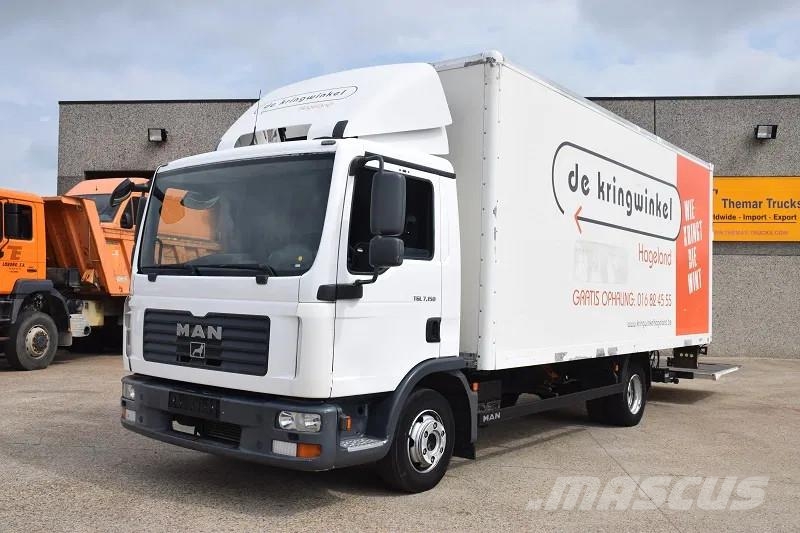 MAN TGL 7.150 Polywood box truck Camiones con caja de remolque