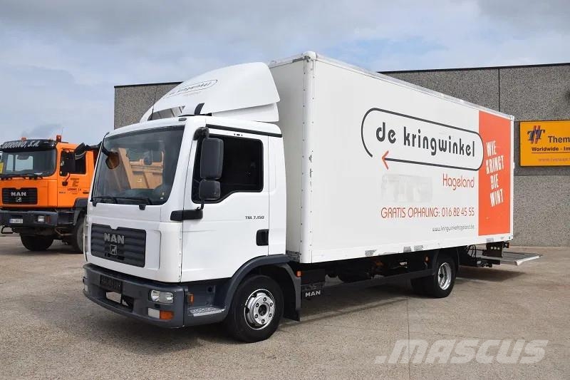 MAN TGL 7.150 Polywood box truck Camiones con caja de remolque