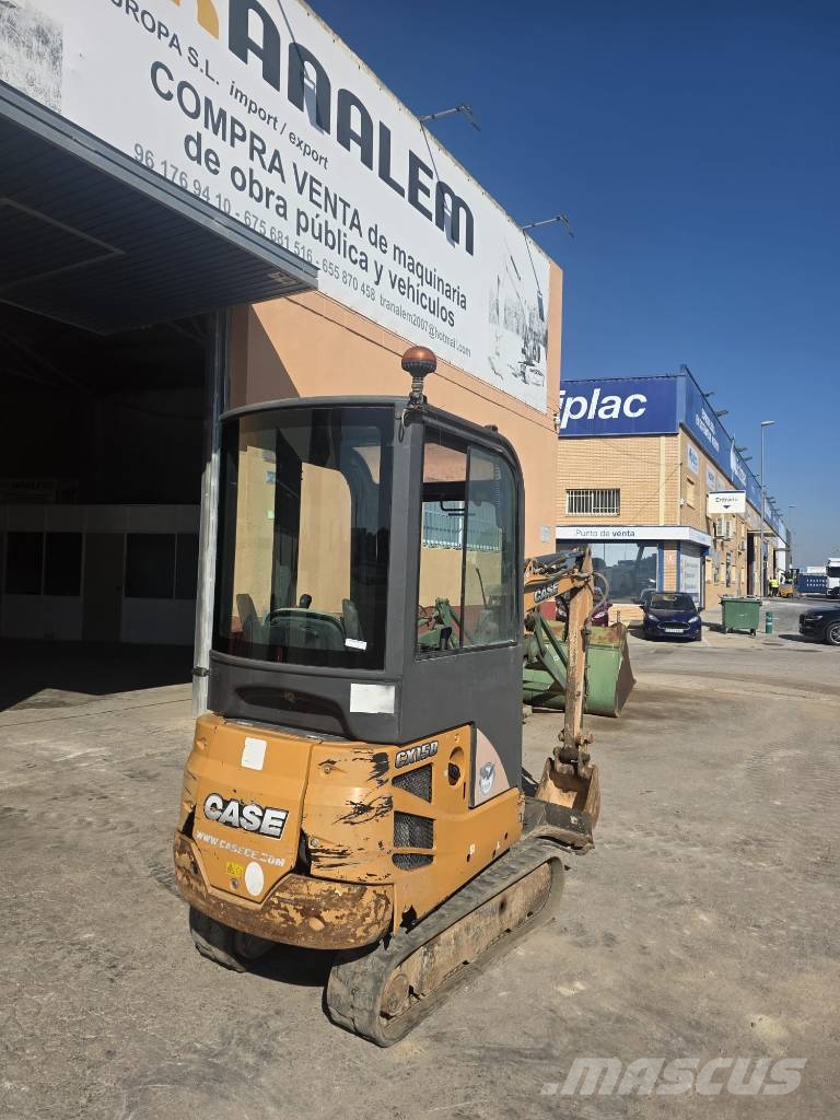 CASE CX 15 B حفارات صغيرة أقل من 7 طن (حفارات صغيرة)