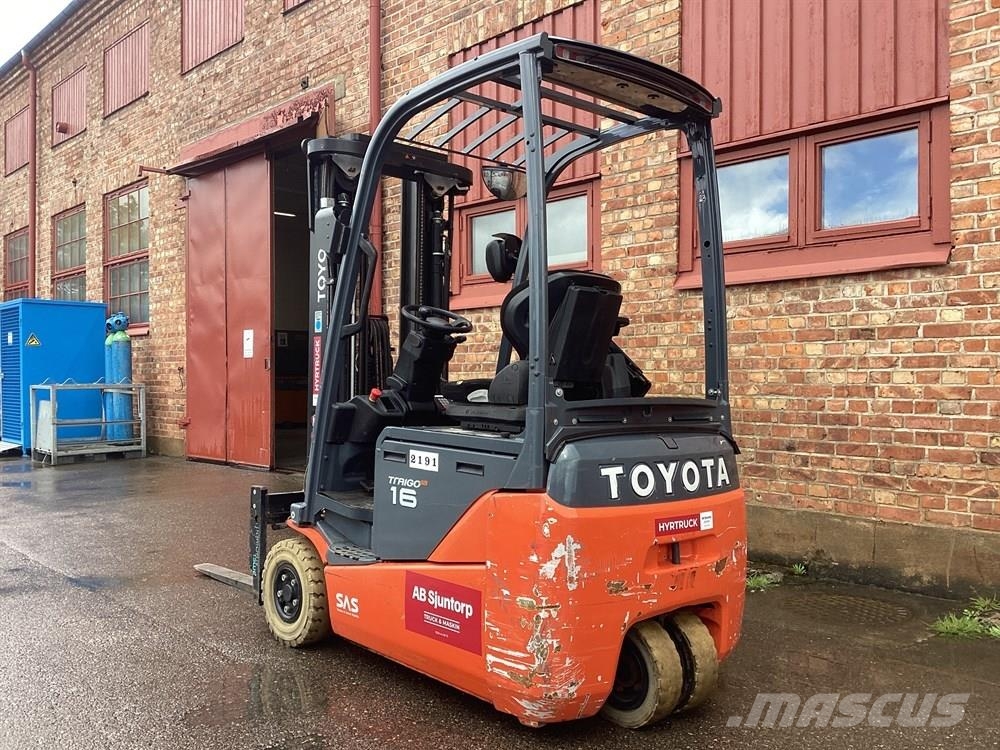 Toyota 8FBEK16T Electric forklifts
