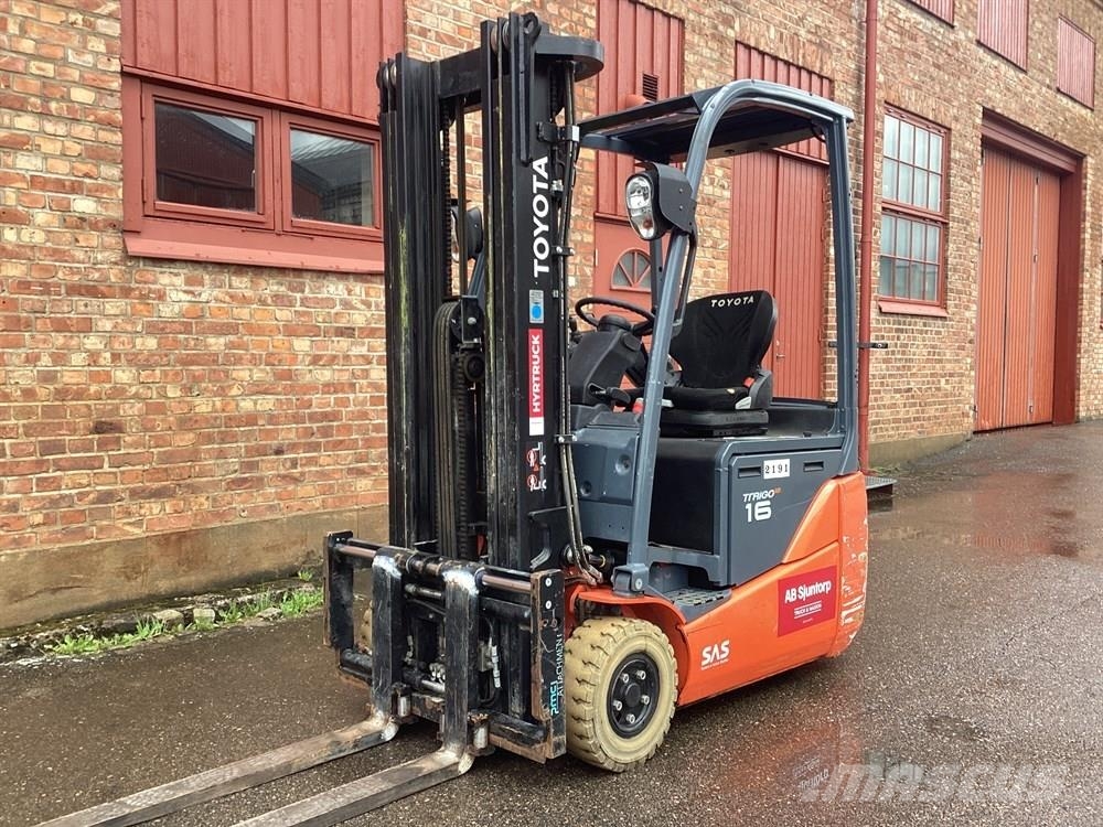 Toyota 8FBEK16T Electric forklifts