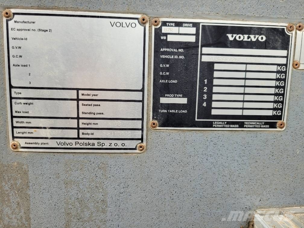Volvo B7R 8700 EURO5 KLIIMA Αστικά λεωφορεία