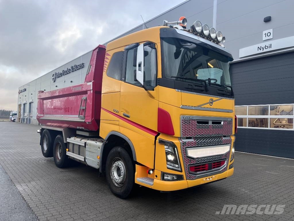 Volvo FH16 650 6x4 شاحنات قلابة