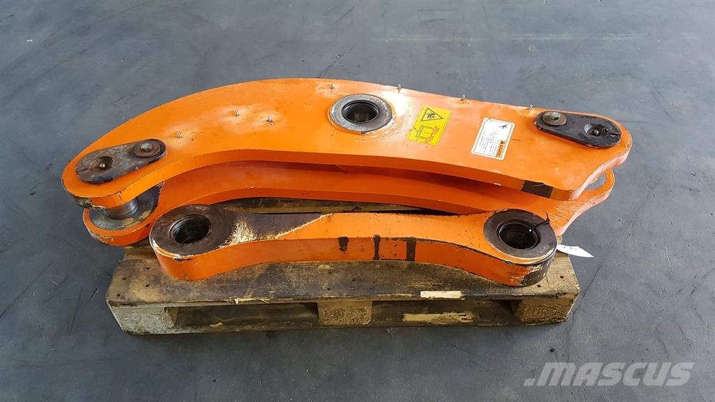 Fiat-Hitachi W 170 - Shift lever/Umlenkhebel/Duwstuk Sijos ir savivarčiai