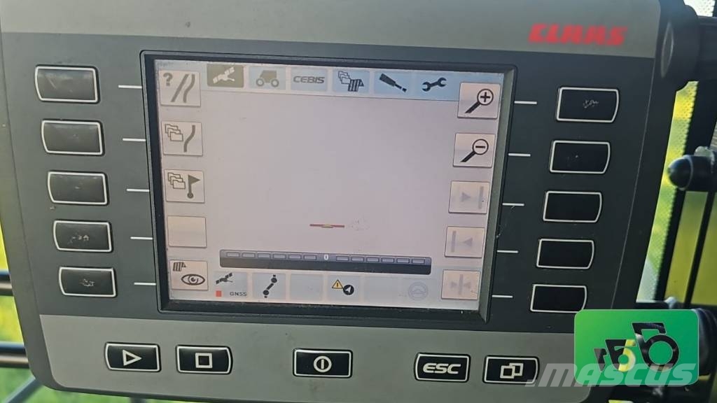 Claas 750 Θεριζοαλωνιστικές μηχανές