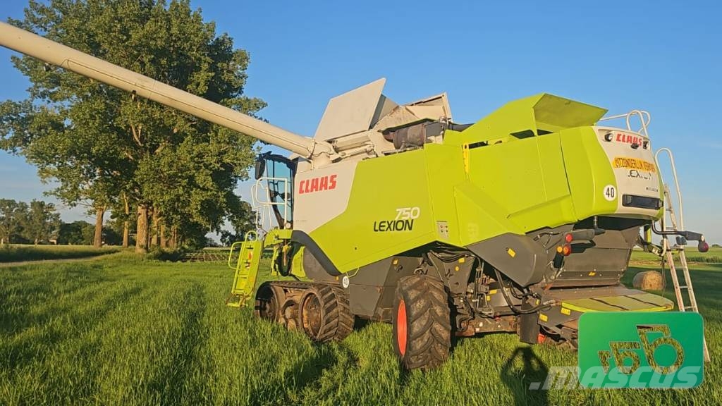 Claas 750 Θεριζοαλωνιστικές μηχανές