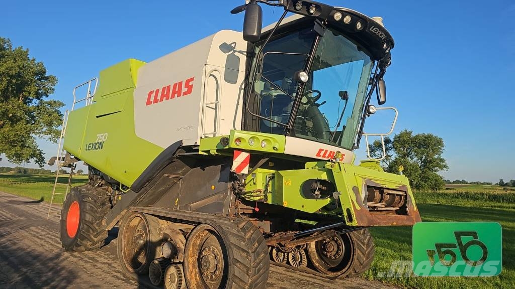 Claas 750 Θεριζοαλωνιστικές μηχανές