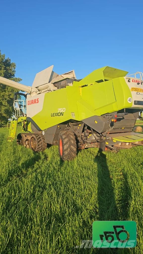 Claas 750 Θεριζοαλωνιστικές μηχανές