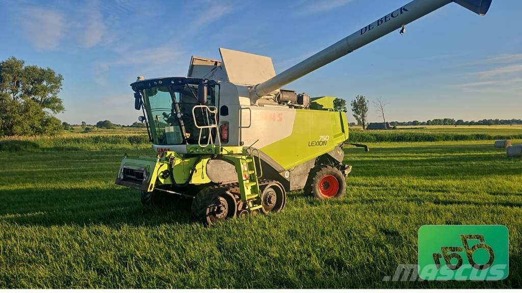 Claas 750 Θεριζοαλωνιστικές μηχανές