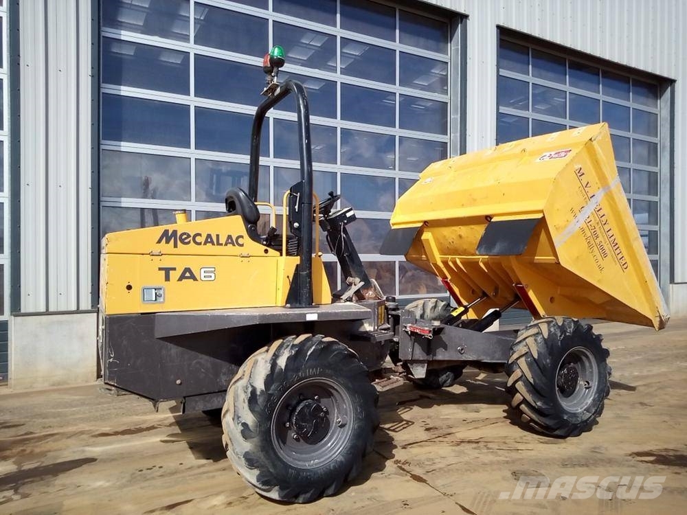 Mecalac Jcb TA6 dömper Camiones articulados