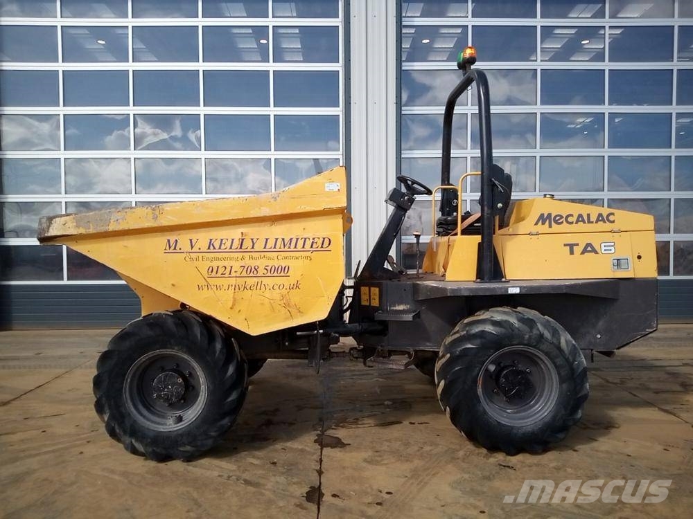 Mecalac Jcb TA6 dömper Camiones articulados
