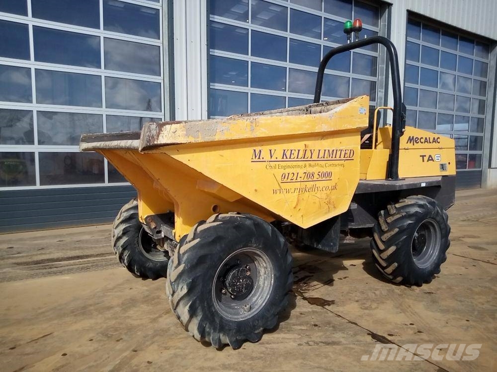 Mecalac Jcb TA6 dömper Camiones articulados
