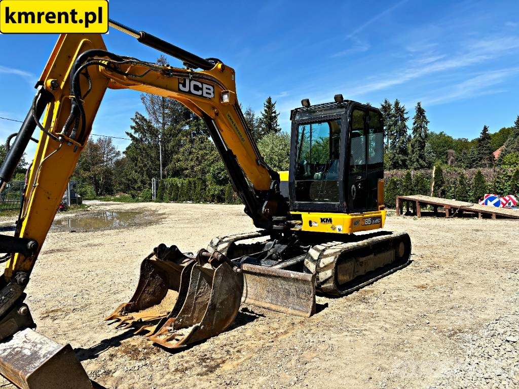 JCB 85Z-1 MINI-KOPARKA 2016R. | JCB 8060 8065 8080 CAT Mini ekskavatörler, 7 tona dek