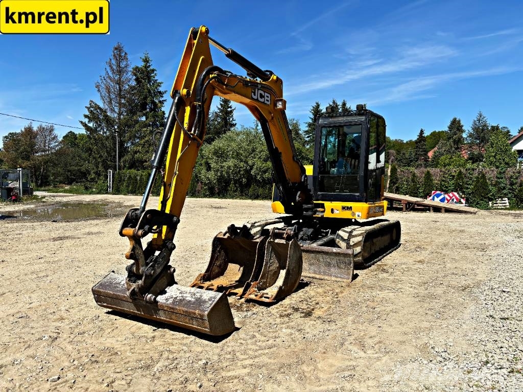 JCB 85Z-1 MINI-KOPARKA 2016R. | JCB 8060 8065 8080 CAT Mini ekskavatörler, 7 tona dek