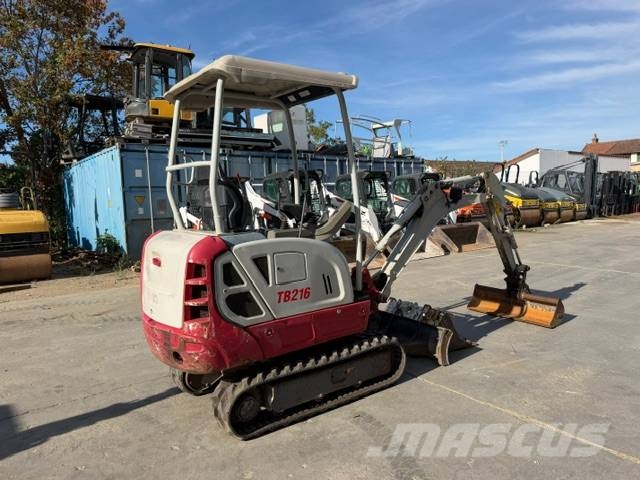 Takeuchi TB 216 Mini kotrók < 7t