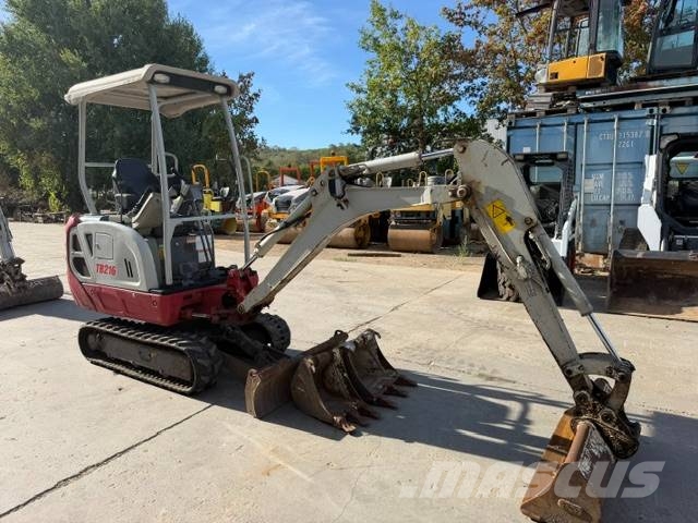 Takeuchi TB 216 Mini kotrók < 7t