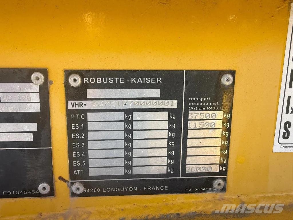 Kaiser S72B4P MET DOLLY Low loader-semi-trailers
