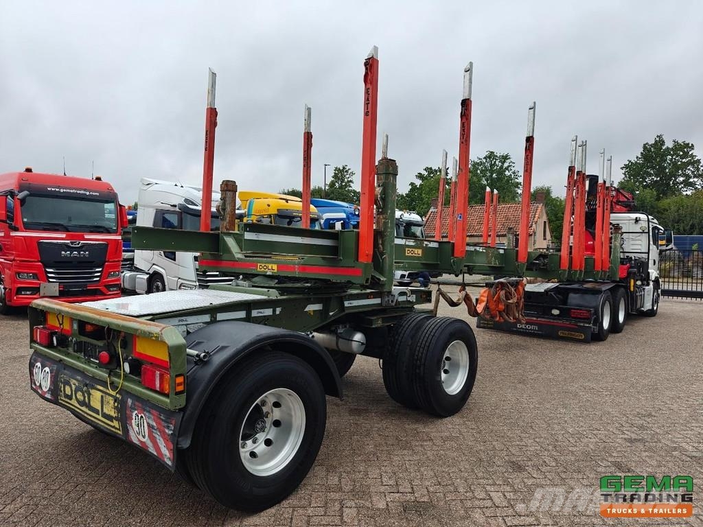 MAN TGS 33.510 6x6 HydroDrive Sleeper Cab Euro6D + Pal За превоз на дървени трупи