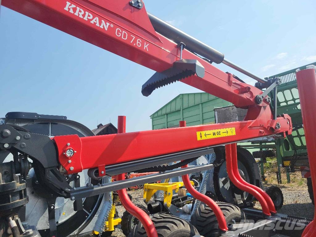 Krpan GP 10 DF قاطعات وجامعات الأشجار