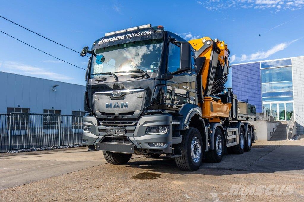 MAN TGS 41.520 BB/BBS -TREKKER+ EFFER 955/8S+JIB6S Visureigiai kranai