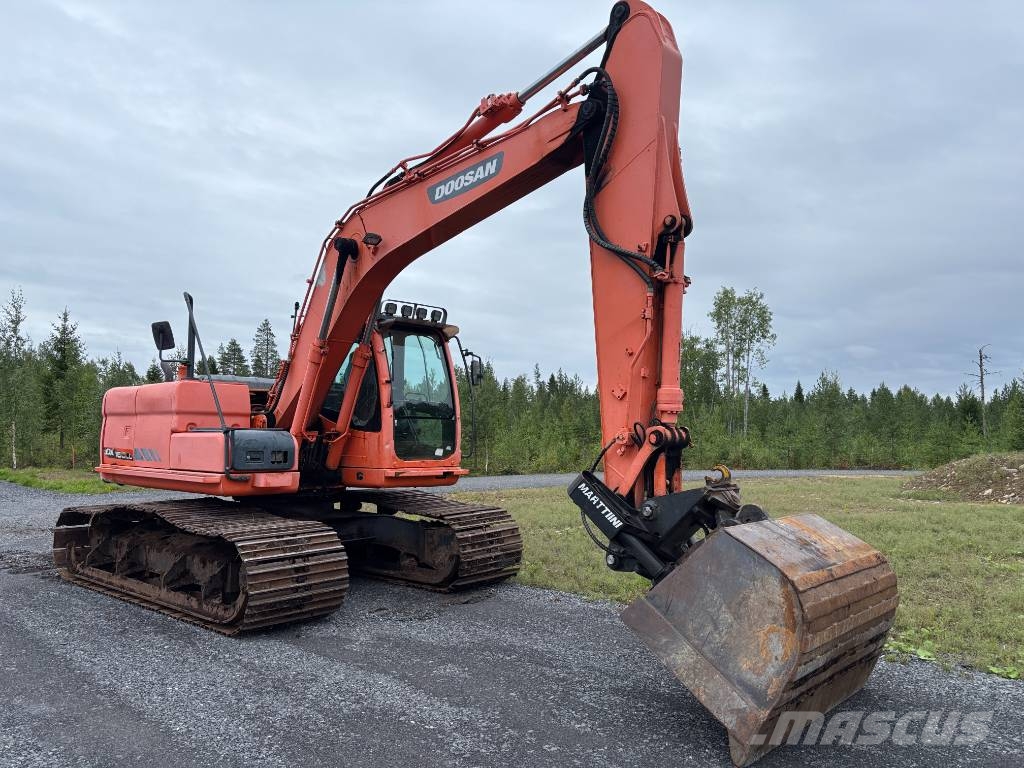 Doosan DX 160 LC Rupsgraafmachines