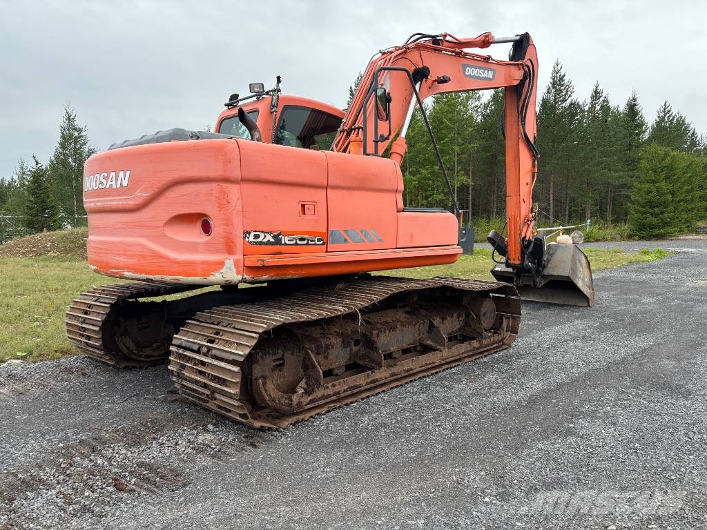 Doosan DX 160 LC Rupsgraafmachines