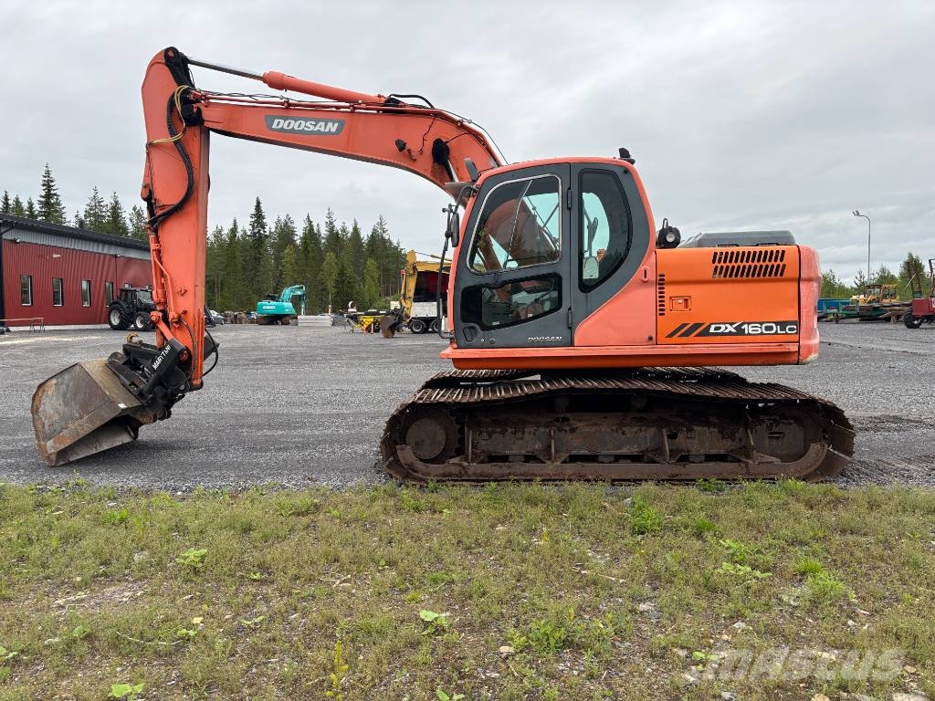 Doosan DX 160 LC Rupsgraafmachines