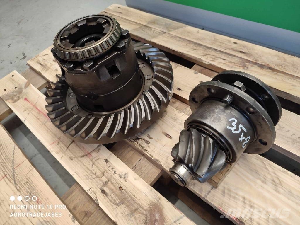 Fermec 860 (8x35) differential Ašys