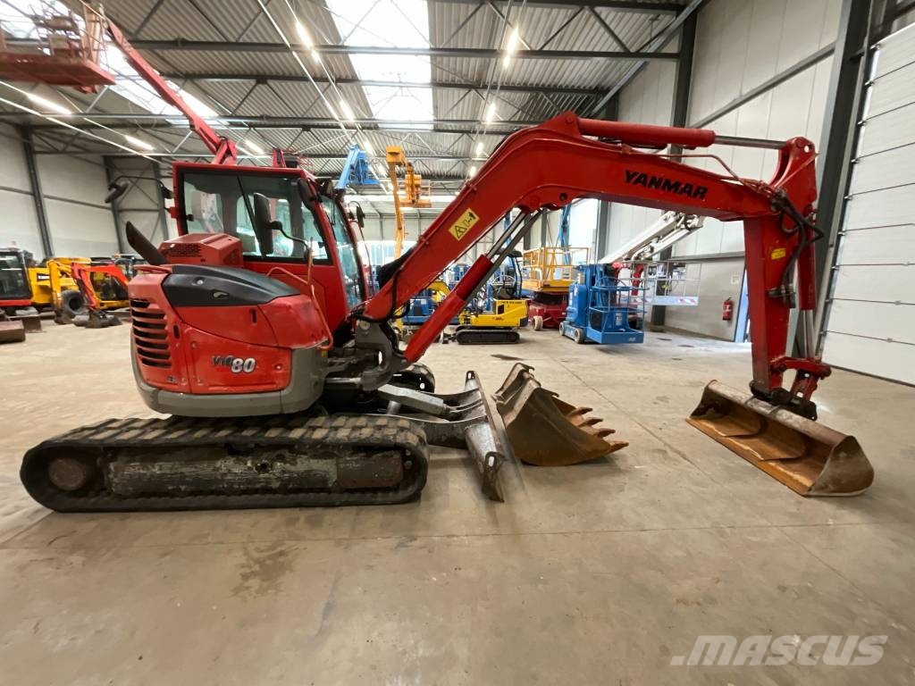 Yanmar Vio 80-1A Midigraafmachines 7t - 12t