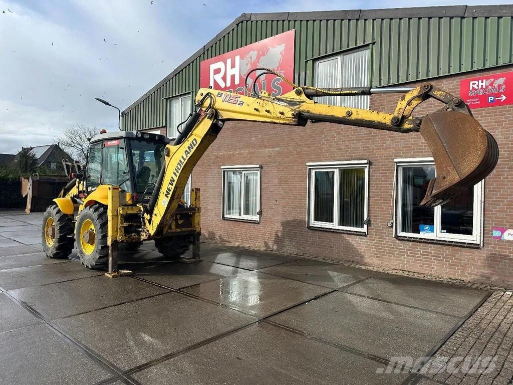 New Holland LB115B , CE, 240 MM MULTI PURPOSE LOADER BUCKET, 8 لوادر ذات جرافات عكسية