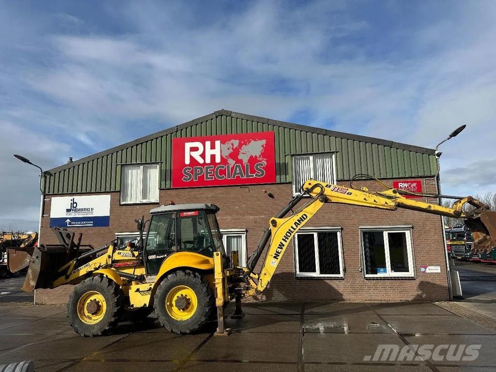 New Holland LB115B , CE, 240 MM MULTI PURPOSE LOADER BUCKET, 8 لوادر ذات جرافات عكسية