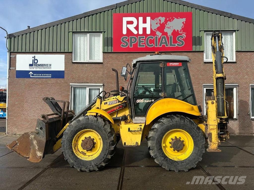 New Holland LB115B , CE, 240 MM MULTI PURPOSE LOADER BUCKET, 8 لوادر ذات جرافات عكسية