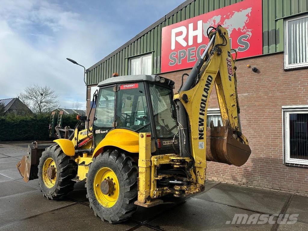 New Holland LB115B , CE, 240 MM MULTI PURPOSE LOADER BUCKET, 8 لوادر ذات جرافات عكسية