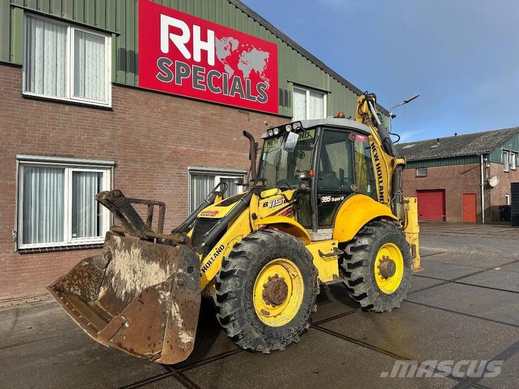 New Holland LB115B , CE, 240 MM MULTI PURPOSE LOADER BUCKET, 8 لوادر ذات جرافات عكسية