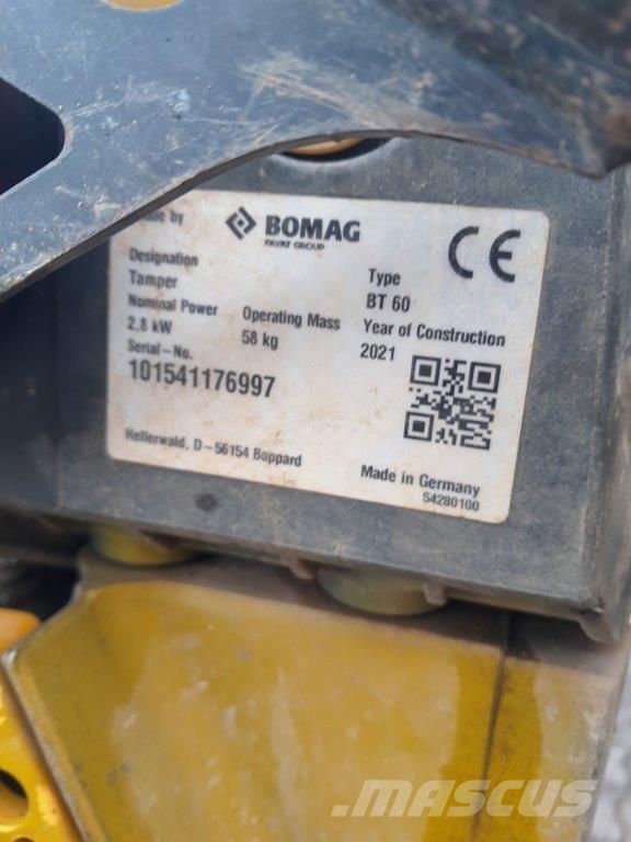 Bomag STAMPFER BT60 / 23CM Vibrationsgeräte